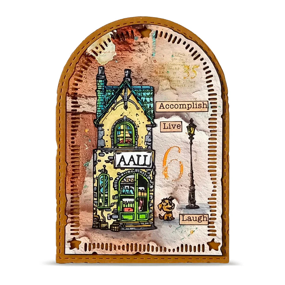 AALL & CREATE - A6 Stamps - Lantern Lane- #1476