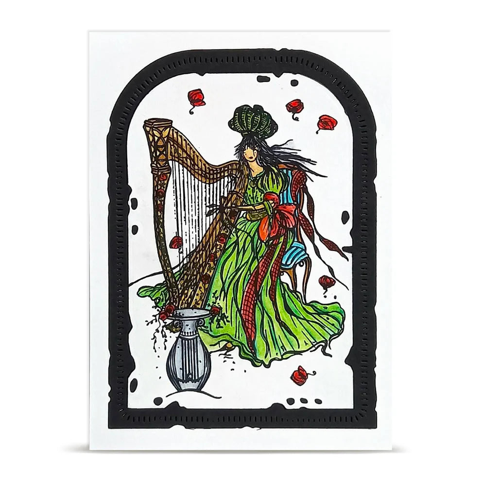 AALL & CREATE - A6 Stamps -Floating Harmonies # 1484