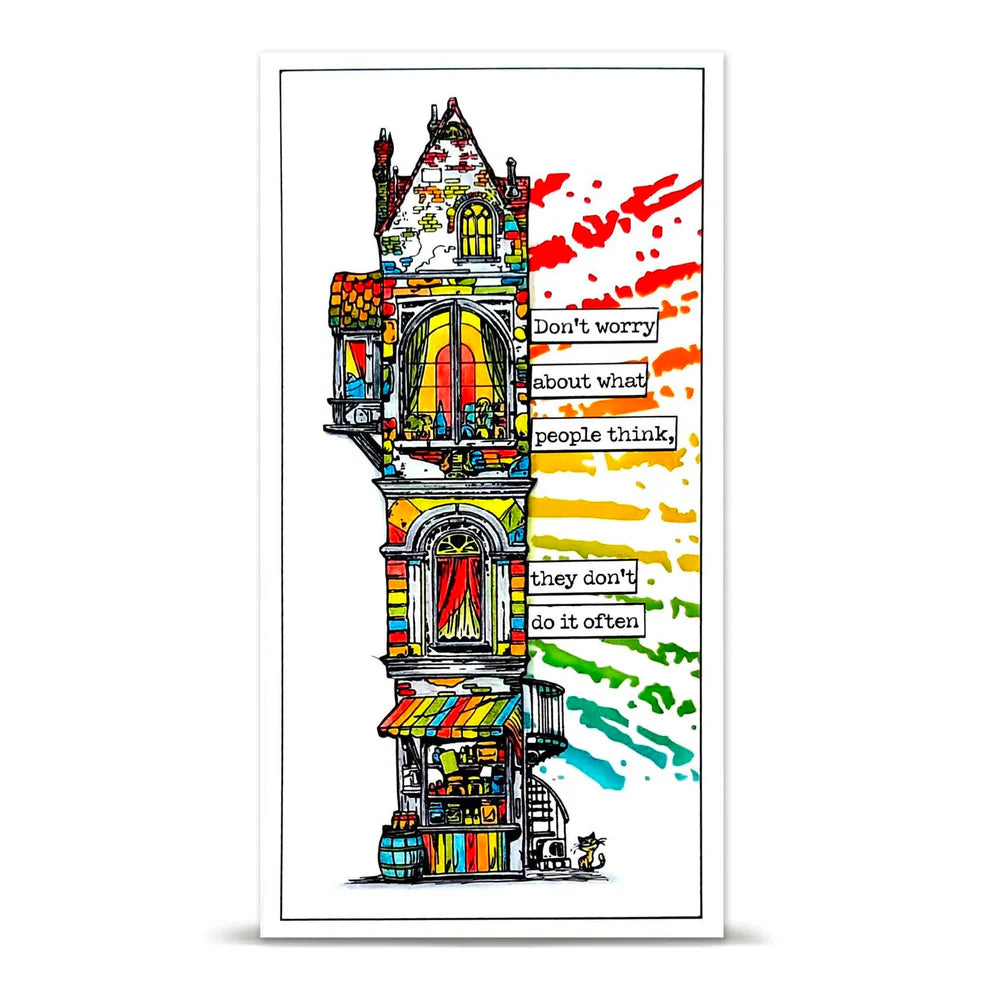 AALL & CREATE - A6 Stamps - Lantern Lane- #1476