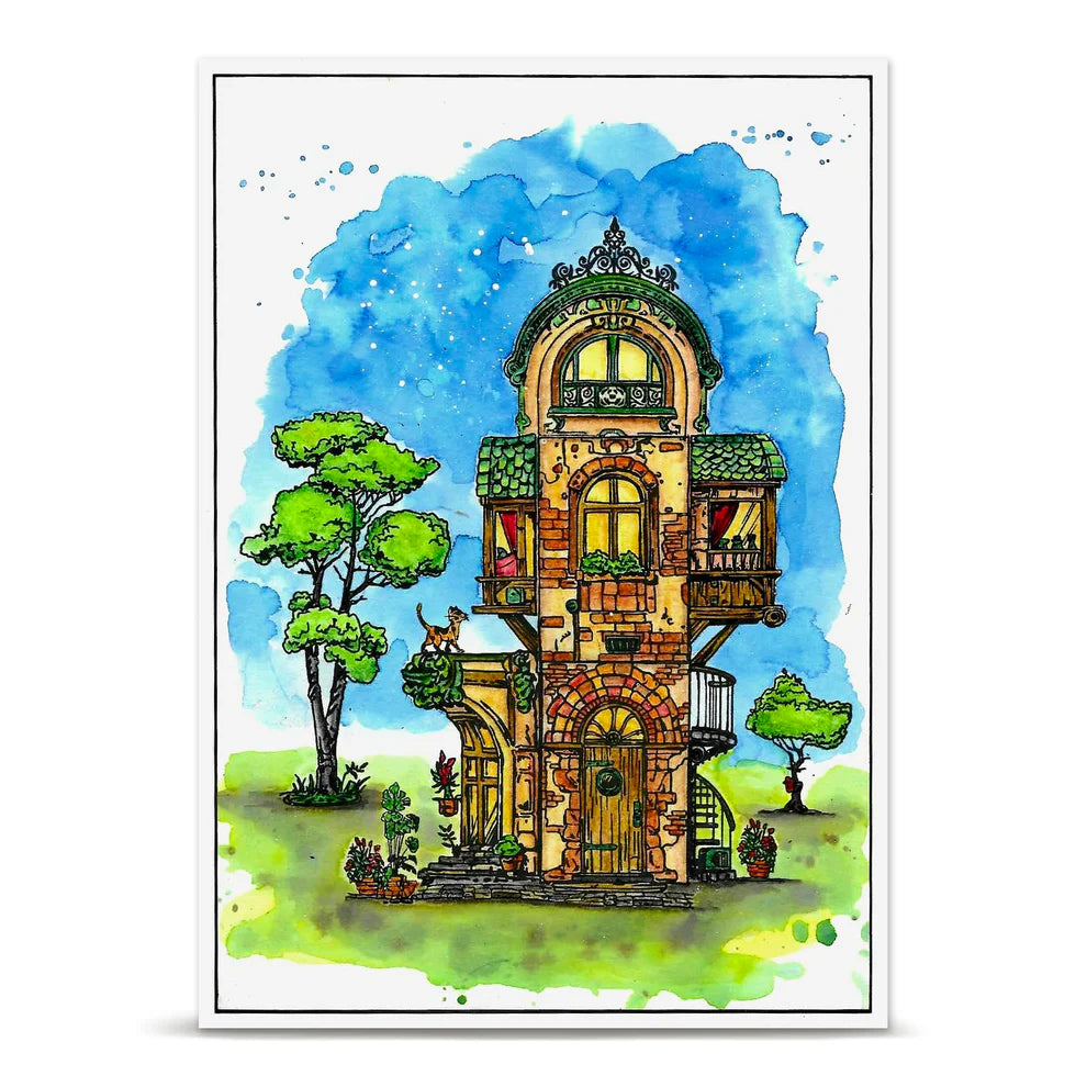 AALL & CREATE - A6 Stamps - Lantern Lane- #1476
