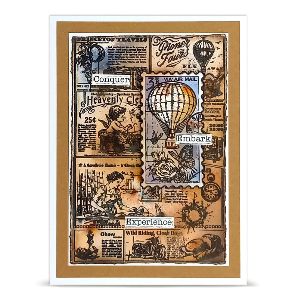 AALL & CREATE - A6 Stamps - The Daily News -#1342