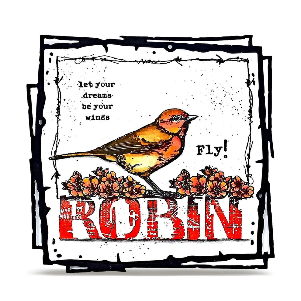 AALL & CREATE - A6 Stamps - Robin Sprout TP #1349