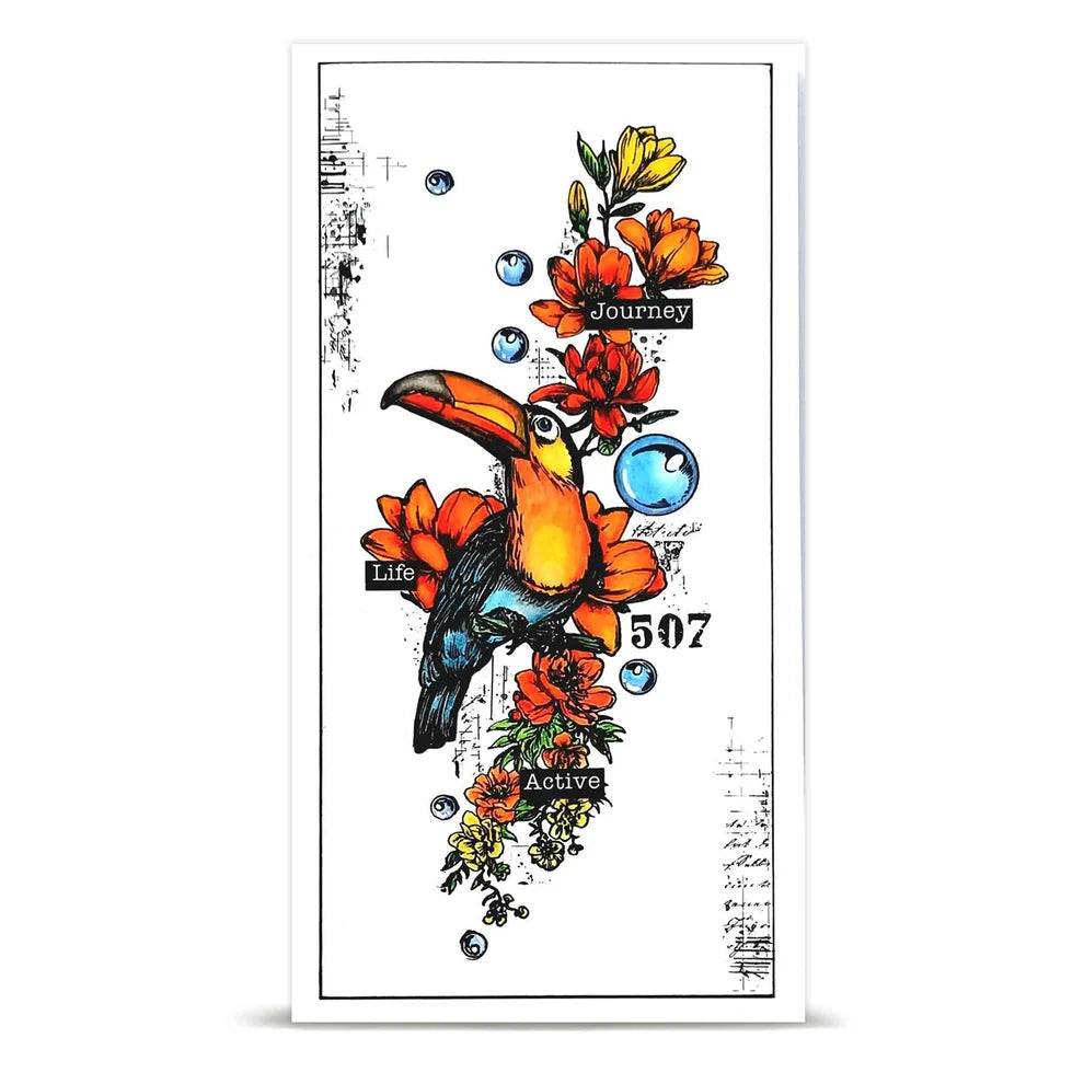 AALL & CREATE - A6 Stamps - Bubbly Toucan TP #1347