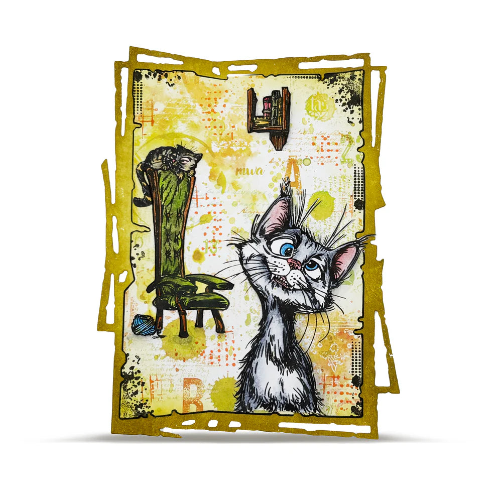 AALL & CREATE - A6 Stamps - Mischief Meow #1272