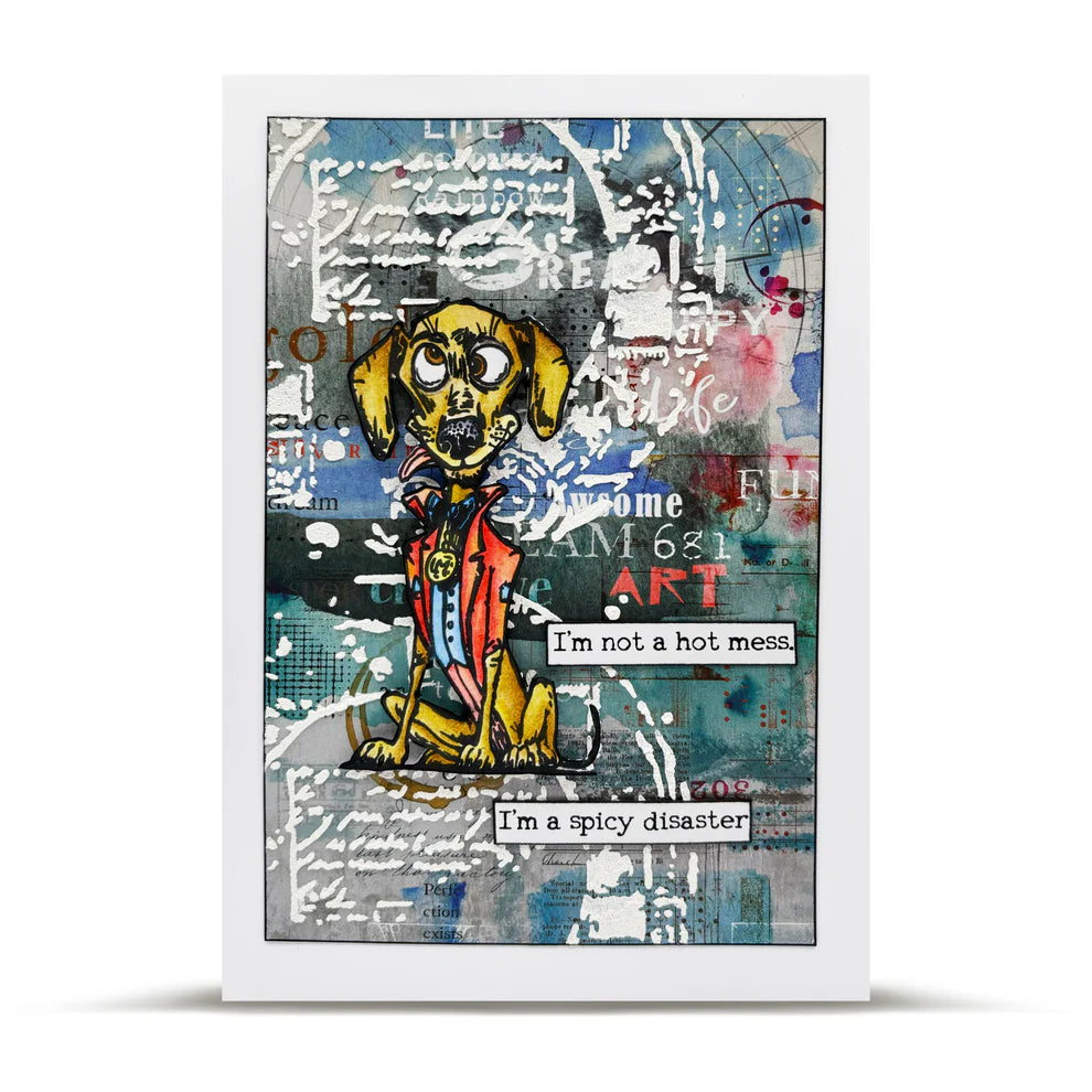 AALL & CREATE - A6 Stamps - Wacky Woof Tales #1270