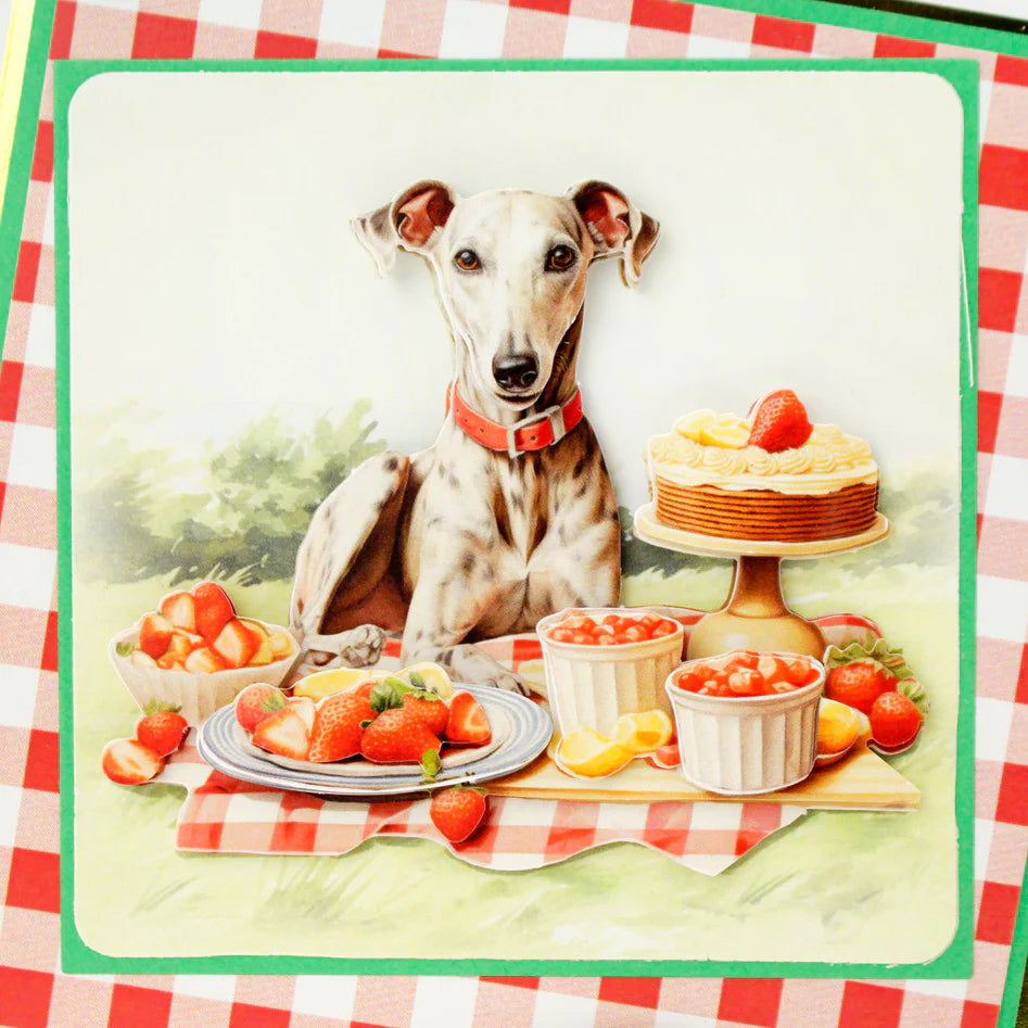 Katy Sue - Die Cut Topper & Decoupage Collection - Picnic Pups
