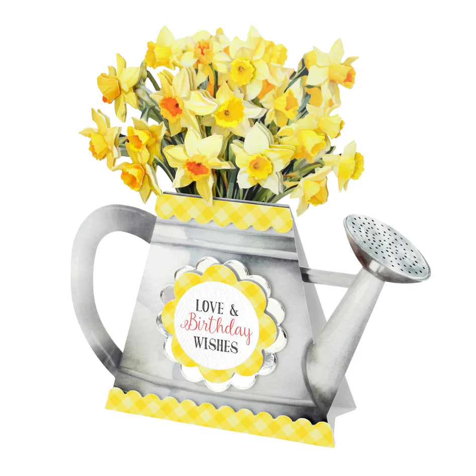 Katy Sue - Die Cut 3D decoupage - Daffodil, Tulip & Poppy Bouquet