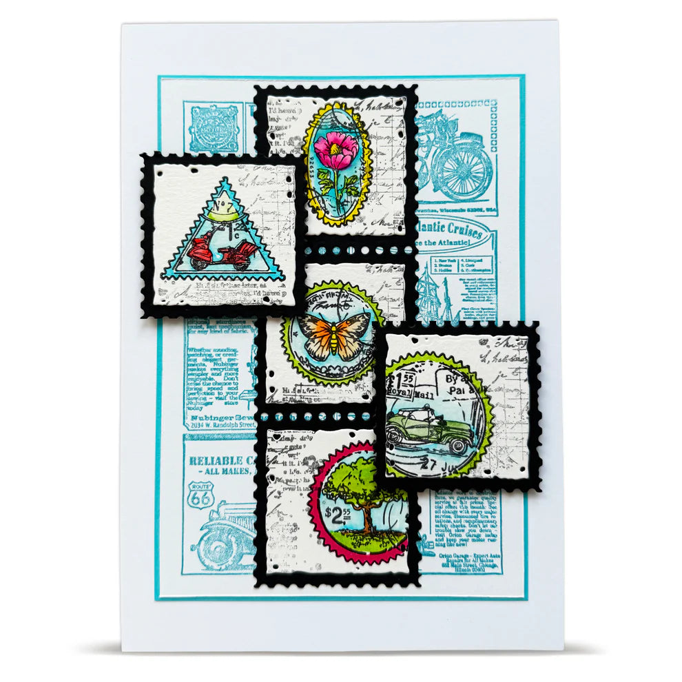 AALL & CREATE - A6 Stamps - Royal Dispatch Series -#1444