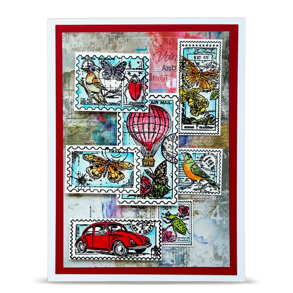 AALL & CREATE - A6 Stamps -Miniature Postage Stamp -#1443
