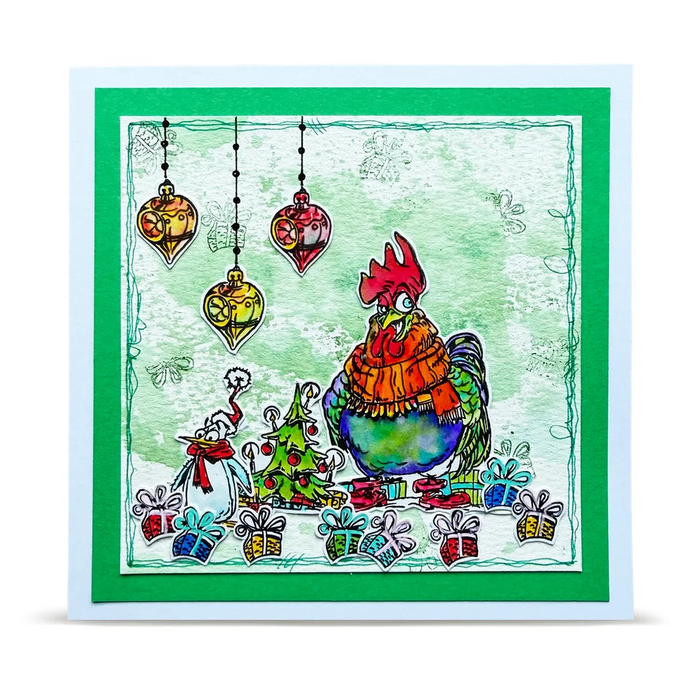 AALL & CREATE - A6 Stamps -Chickmas Chaos # 1494