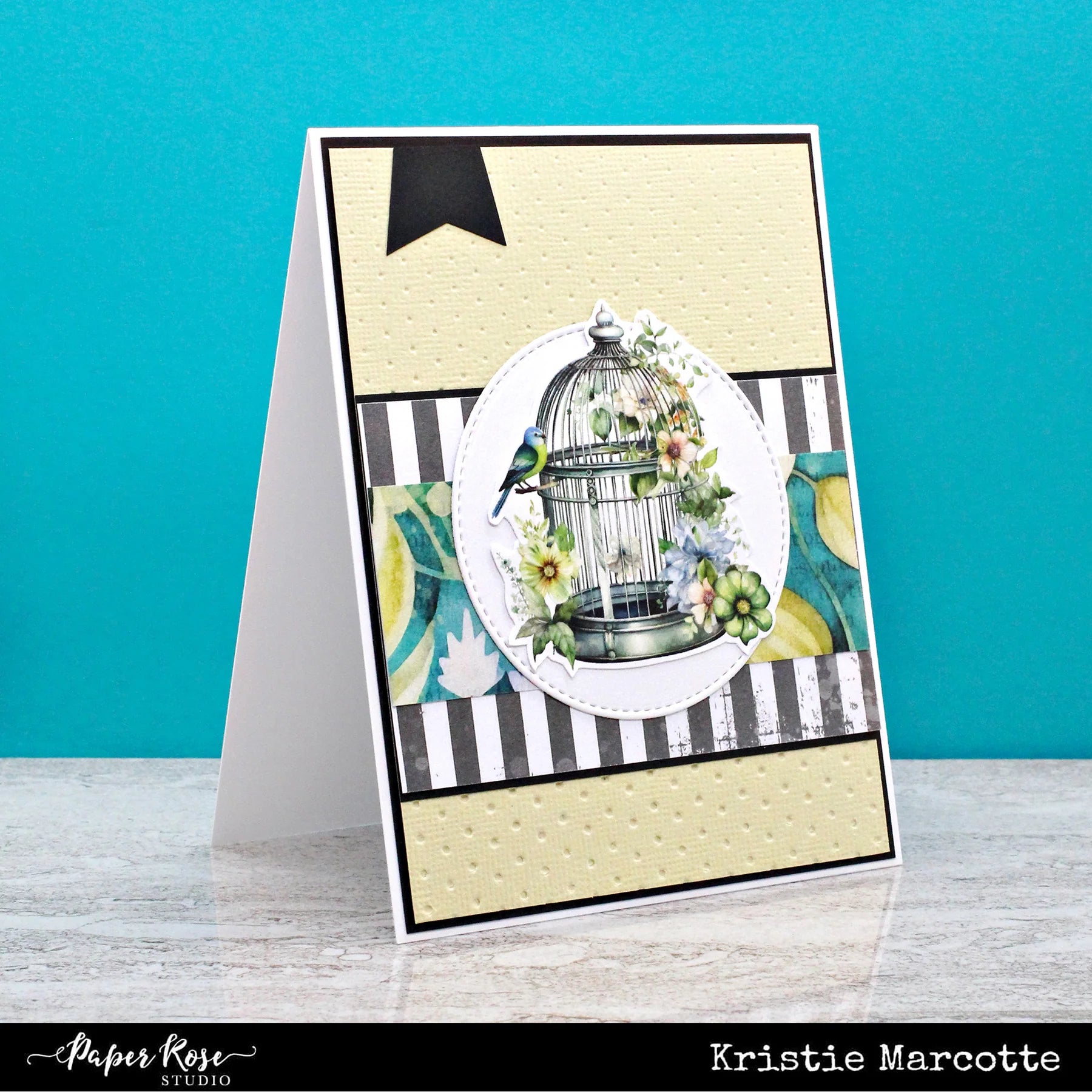 Paper Rose Embossed Die Cuts -  Botanical Memories