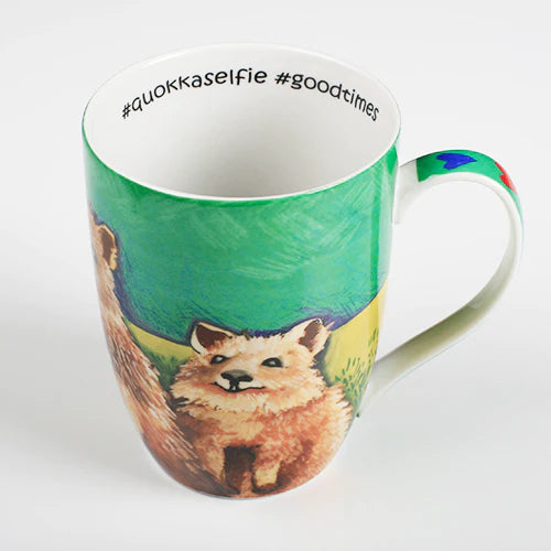 Libby Sheppard - Quokka Green Mug