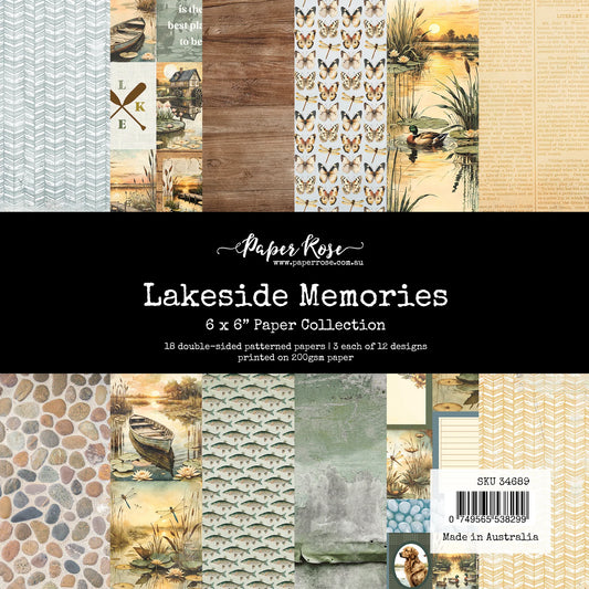 Paper Rose - Lakeside Memories  6'x6' Paper Collection