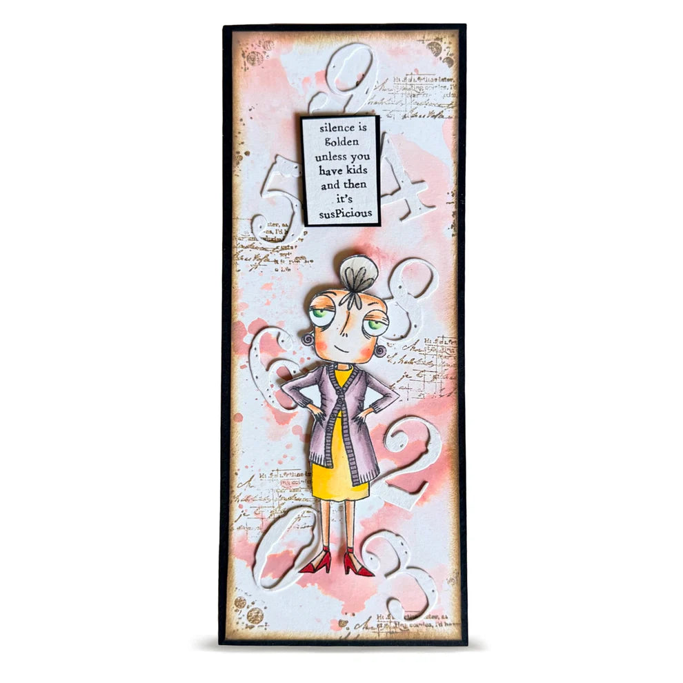 AALL & CREATE - A7 Stamps - Mother Dee  #1436