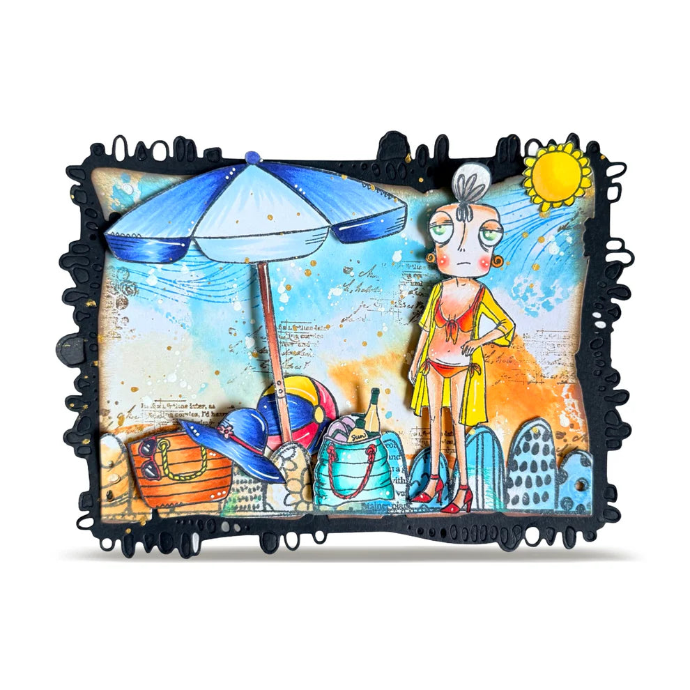 AALL & CREATE - A7 Stamps - Salty Dee  #1439