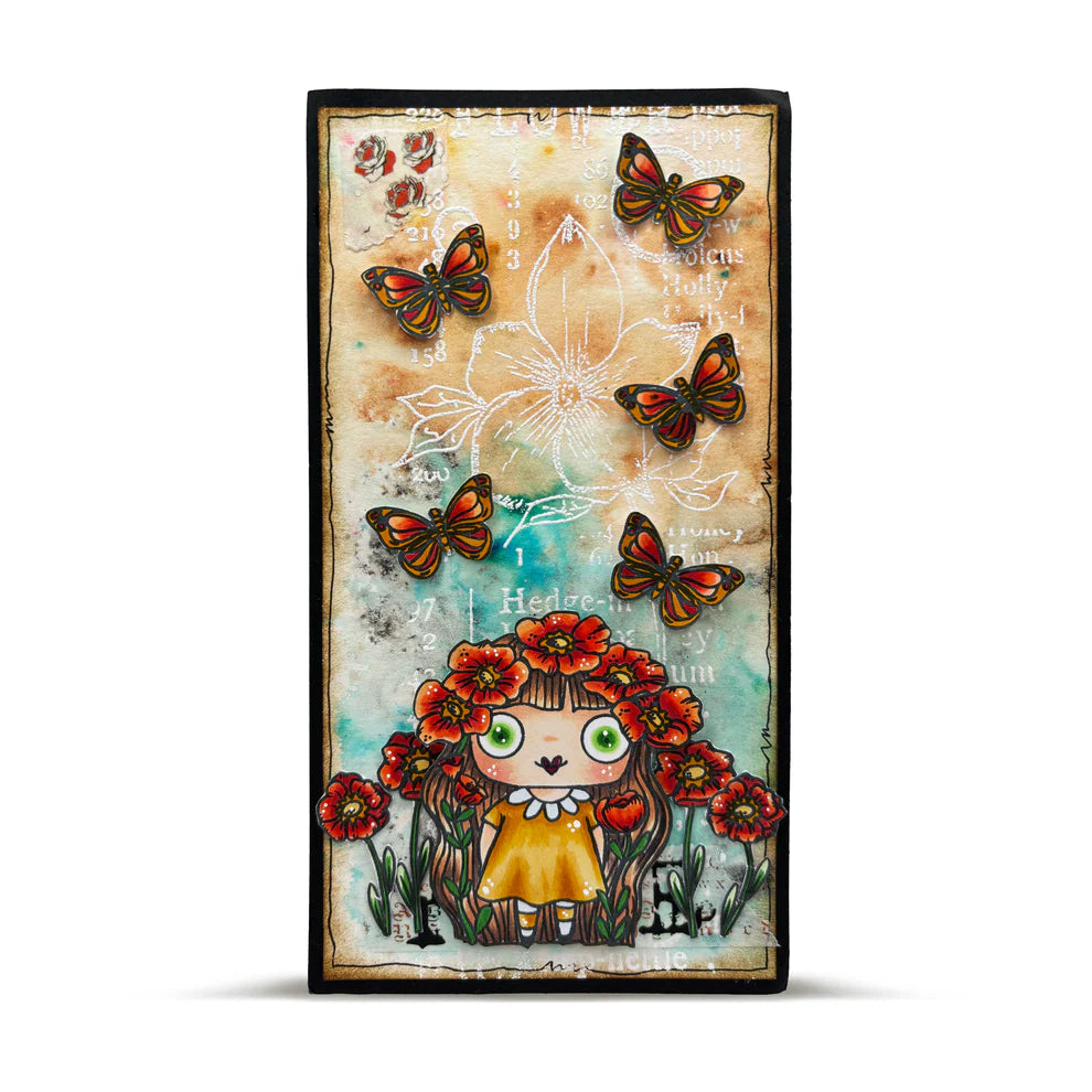AALL & CREATE - A7 Stamps - Her Garden #1285