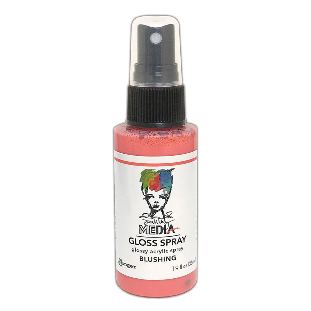 Dina Wakley Media Gloss Spray  - Blushing