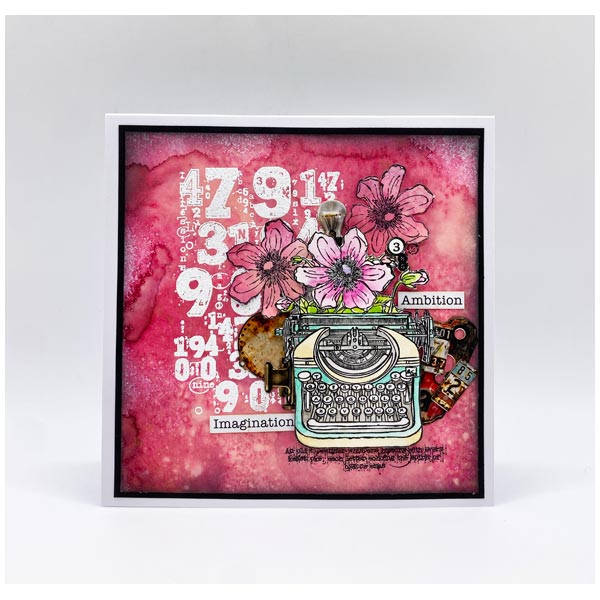 AALL & CREATE - A6 Stamps - Letter Press #1226