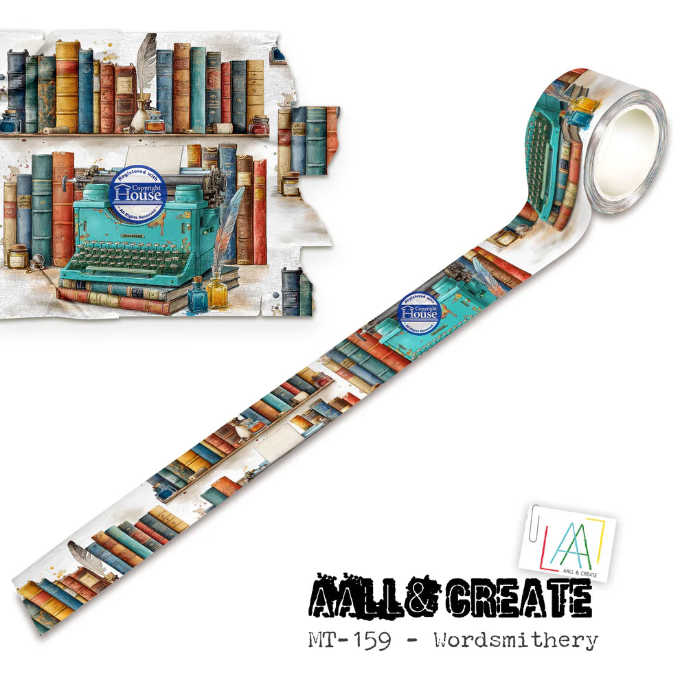 AALL & CREATE - Washi Tape - Wordsmitery  #159