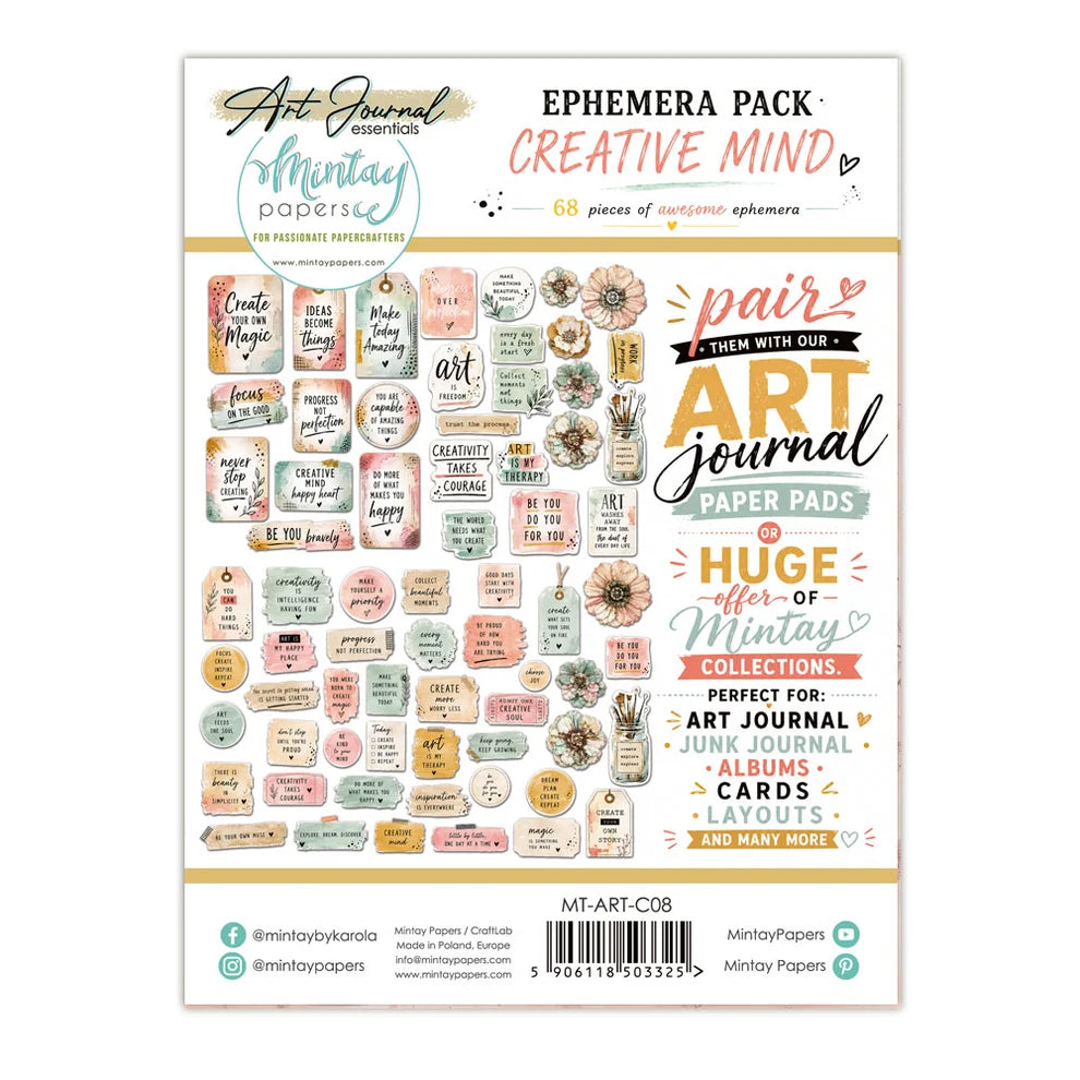 Mintay Papers - Art Journal Essentials – Creative Mind