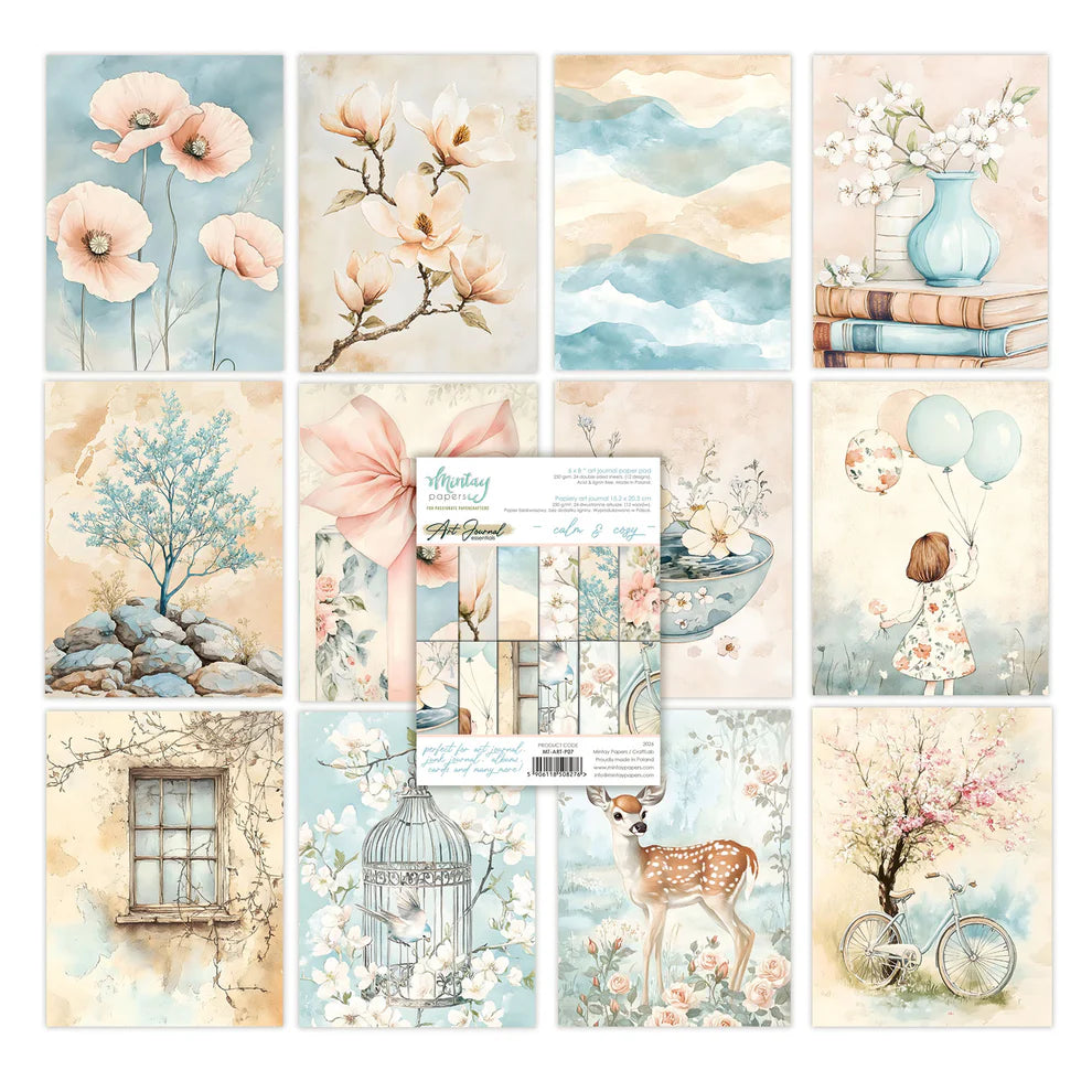 Mintay Papers - Art Journal Essentials - Calm & Cozy