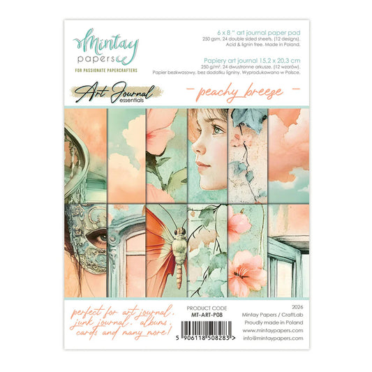 Mintay Papers - Art Journal Essentials - Peachy Breeze