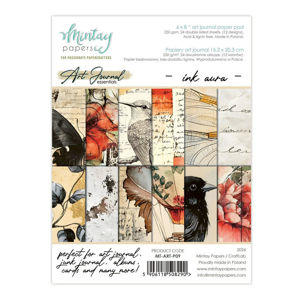 Mintay Papers - Art Journal Essentials - Ink Aura