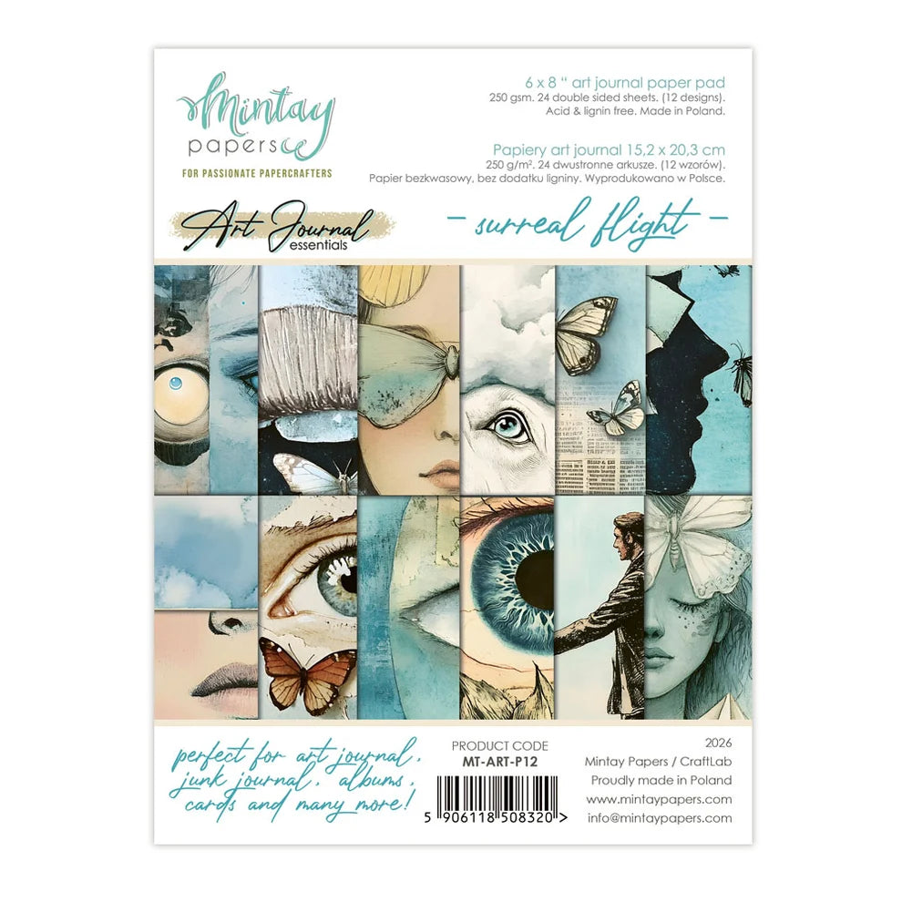 Mintay Papers - Art Journal Essentials - Surreal Flight