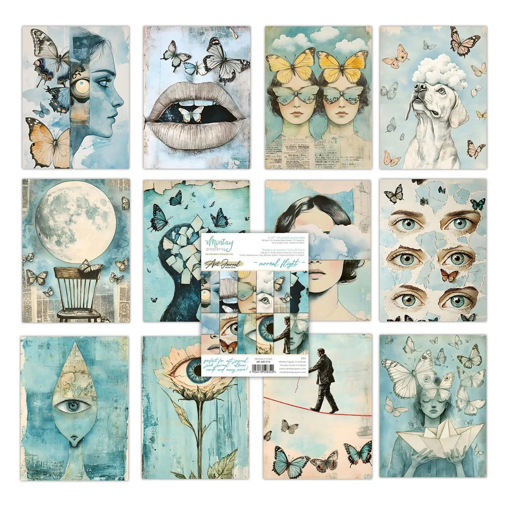 Mintay Papers - Art Journal Essentials - Surreal Flight