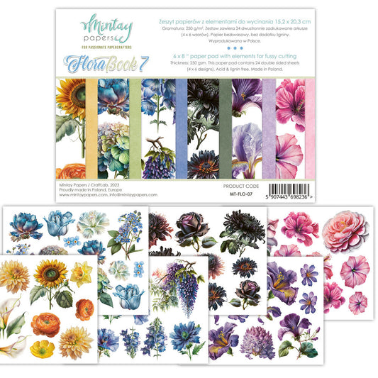 Mintay Papers - Booklets 6x8 - Floral 6