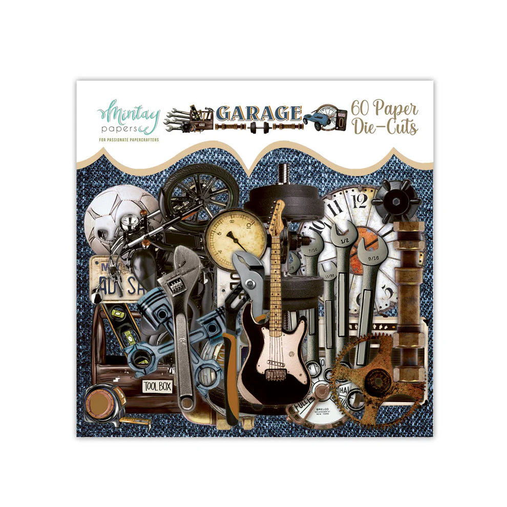 Mintay Papers - Garage 60 Diecuts set