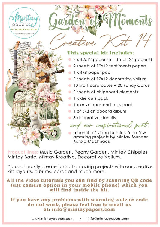 Mintay Papers - Creative Kit 14 - Garden Of Moments