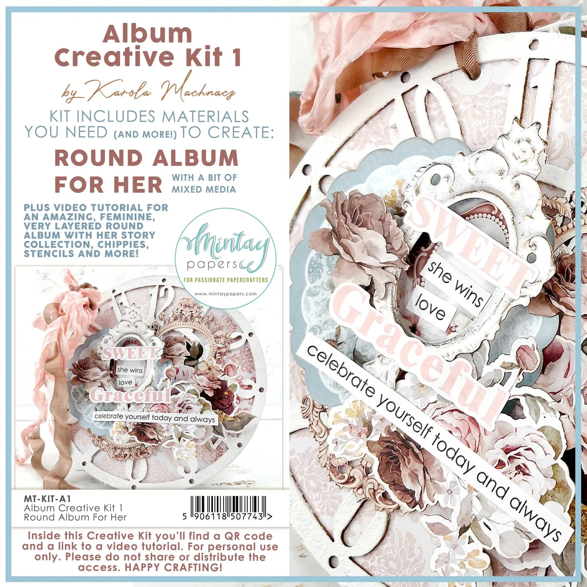 Mintay Papers - Album Creative Kit  1 -For Her