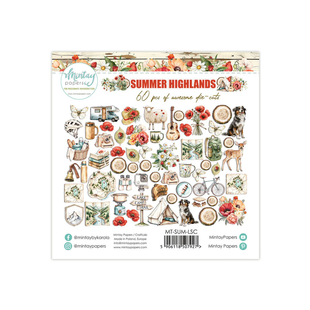 Mintay Papers - Die Cuts – Summer Highlands 