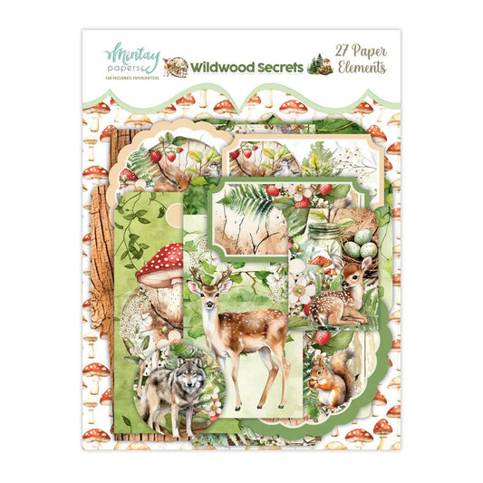 Mintay Papers - Wildwood Secrets 27 Paper Elements