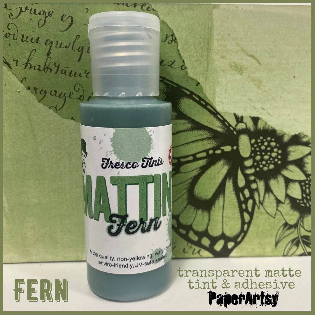Paper Artsy Fern Mattint Fresco Tints