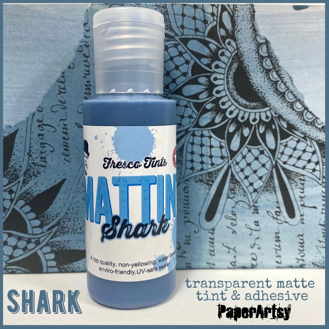 Paper Artsy Shark Mattint Fresco Tints