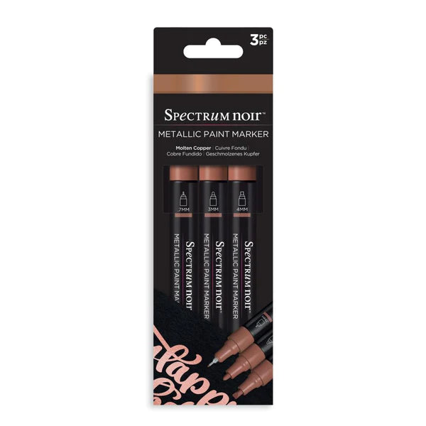 Spectrum Noir - Metallic Paint Markers -Copper