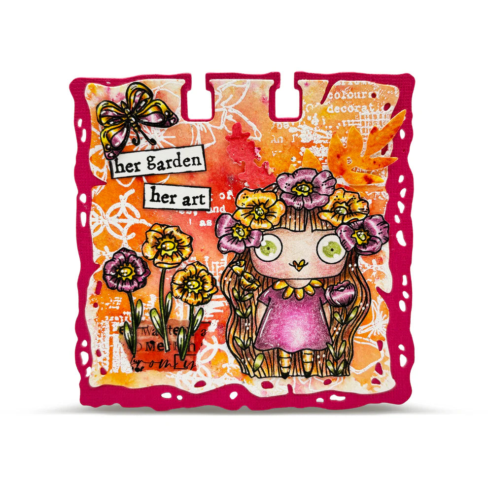 AALL & CREATE - A7 Stamps - Her Garden #1285
