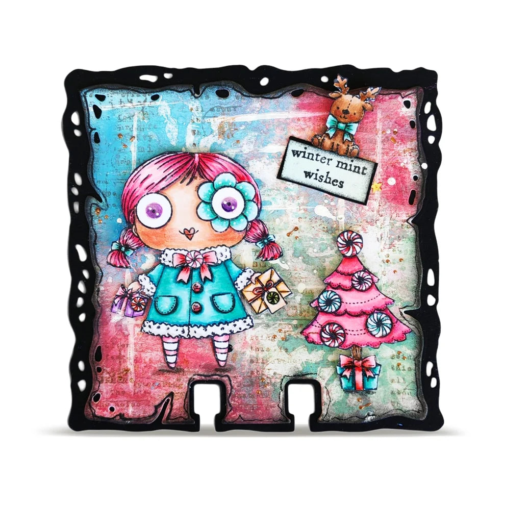 AALL & CREATE - A7 Stamps - North Pole Toy Company #1392