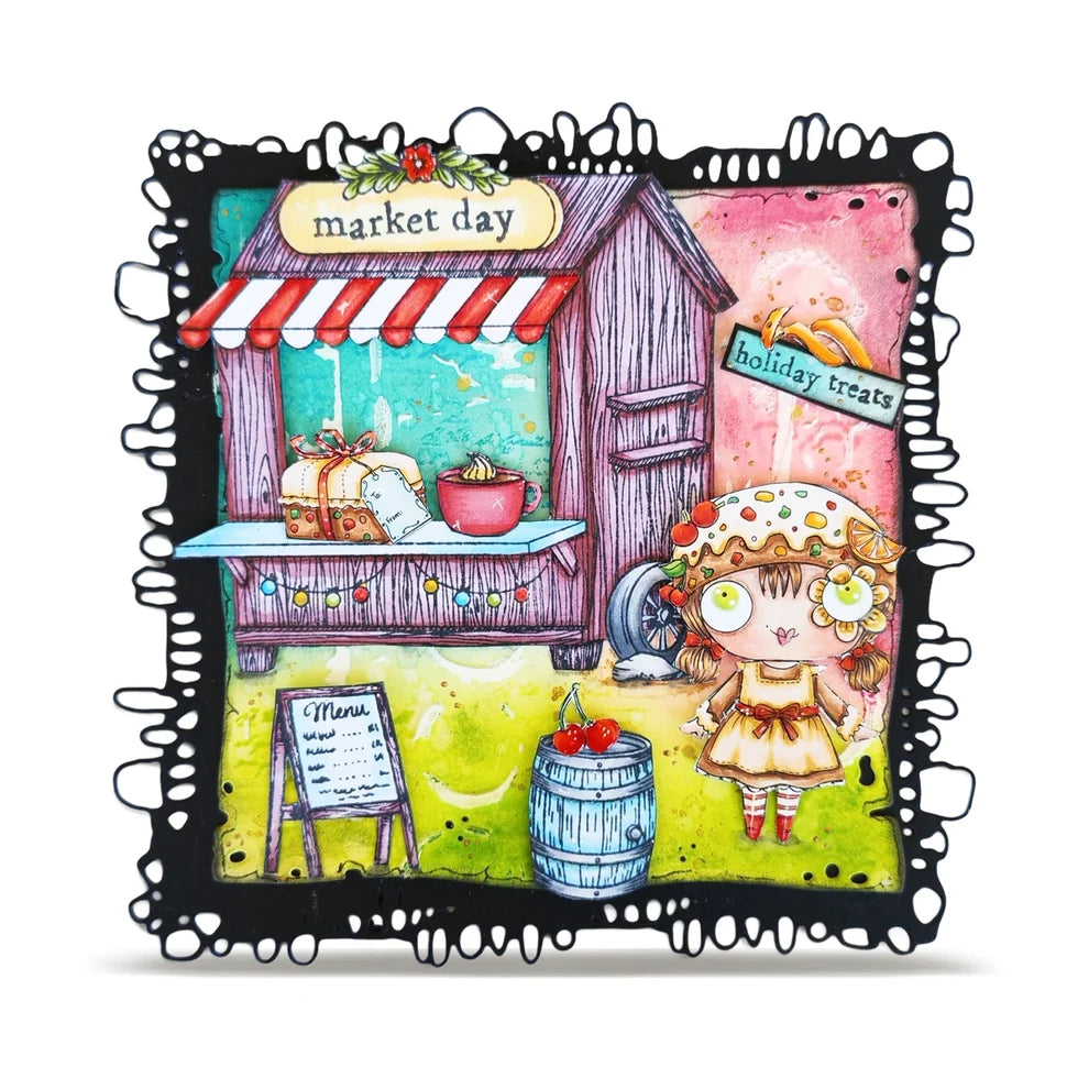 AALL & CREATE - A6 Stamps - Lovely Things  #1390