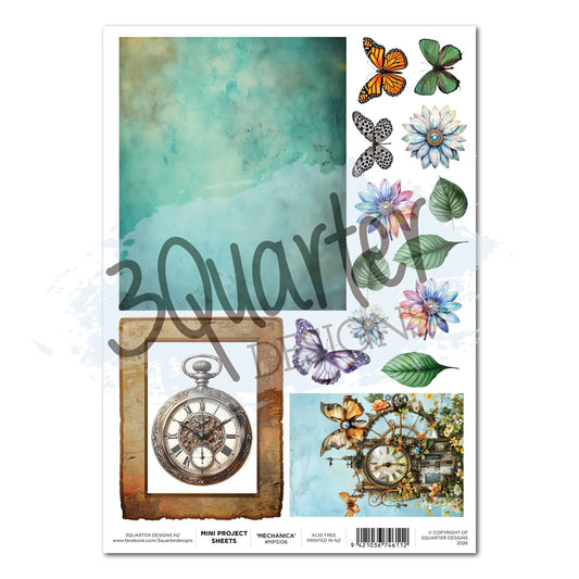 3 Quarter Designs - Mini Project Sheets - Mechanica