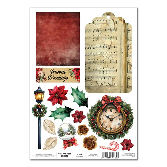3 Quarter Designs - Mini Project Sheets - Jolly