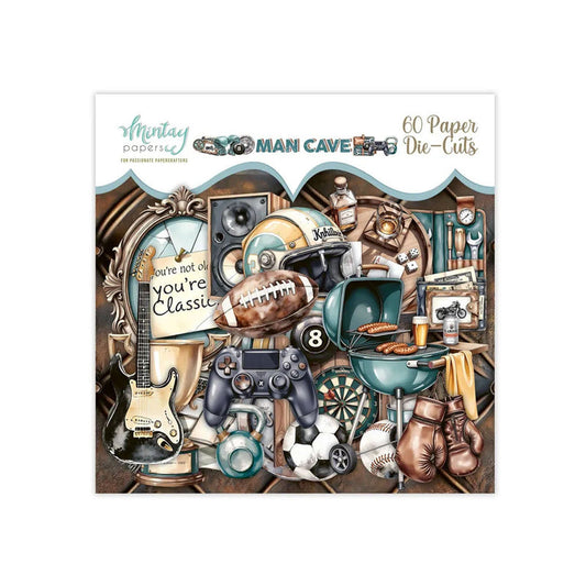 Mintay Papers - Man Cave 60 Diecuts
