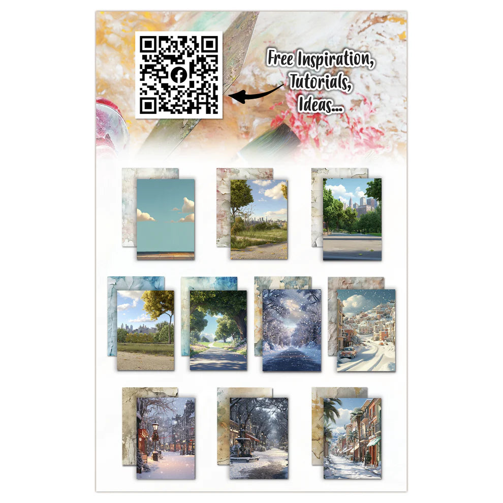 AALL & CREATE - A5 Design Papers - Seasoned Trails #34