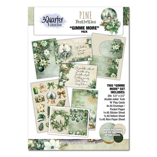 3 Quarter Designs - Pine Festivities Gimme More Pack