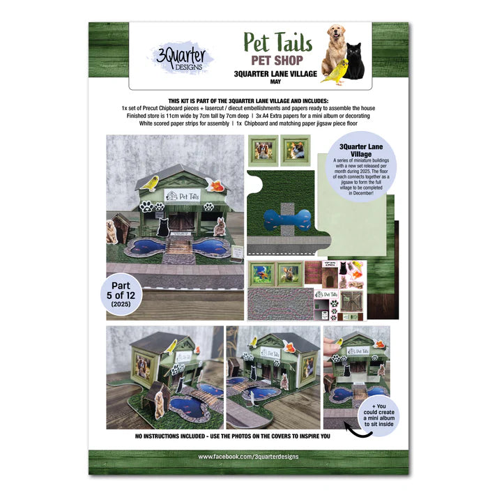 3 Quarter Designs - 3Quarter Lane Village - Pet Tails Pet Shop
