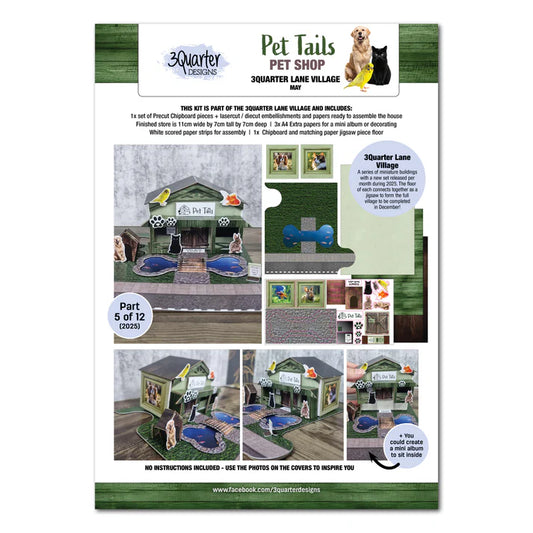 3 Quarter Designs - 3Quarter Lane Village - Pet Tails Pet Shop