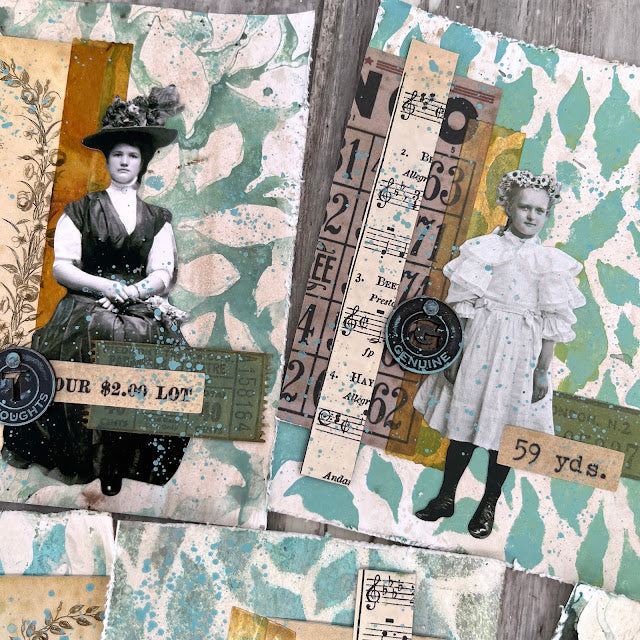 Paper Artsy - Alison Bomber -  PS522 Stencil