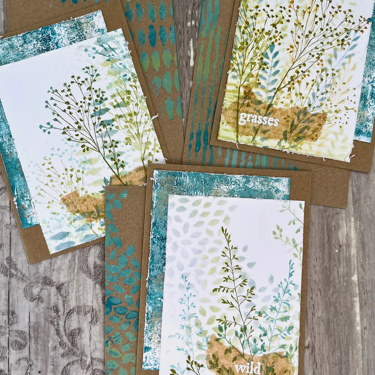Paper Artsy - Alison Bomber -  PS523 Stencil